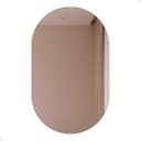 Ver imagem 2 de Espelho de Parede Orgânico Pílula com Led Quente Corpo Inteiro 40x50cm Banheiro Sala Quarto