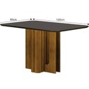 Ver imagem 3 de Conjunto Sala de Jantar Mesa Sofia 4 Cadeiras Jade