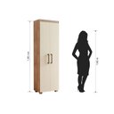 Ver imagem 3 de Armário Multiuso Casal Turim c/ 2 Portas Rovere - Conquista