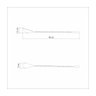 Colher Bailarina Espiral Tramontina em Aço Inox 45 cm Para Sucos e Drinks:Prateado - 6