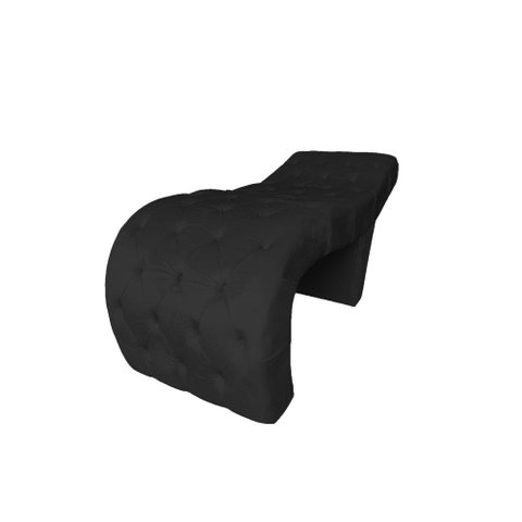 Maca Ana Estética Capitone Inclinada 70 Cm Slk Decor Opala Preto