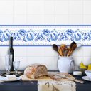 Ver imagem 2 de Faixa Decorativa - Floral Azul Portugues 1
