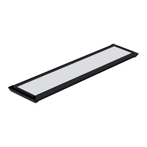 Luminária Led Taschibra Tl Slim 20 de Sobrepor 40w Bivolt Preta 4000k Luz Neutra