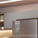 Ver imagem 1 de Armário Aéreo para Cozinha 40cm Athena Cinza/Freijo