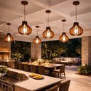 Ver imagem 3 de Kit 2 Luminárias Pendente Decorativa MDF Decorativa Balao 25
