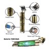 Maquina Barbeador Elétrico Acabamento Cabelo Usb Buda - 2