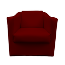 Ver imagem 2 de Poltrona Decorativa Tilla Suede Bordô - Leal Decorados
