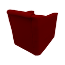 Ver imagem 4 de Poltrona Decorativa Tilla Suede Bordô - Leal Decorados