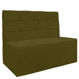 Canto Alemão Confortável para Apartamento Cozinha e Restaurantes Suede Tabaco - 4