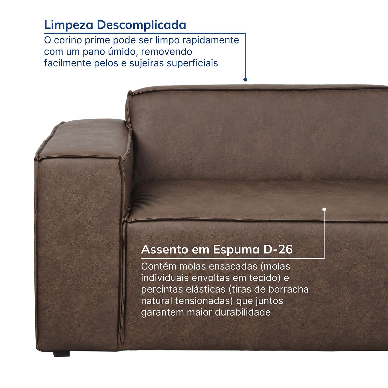 Sofá 2 Lugares 220cm Baobá Cabecasa Madeiramadeira - 6