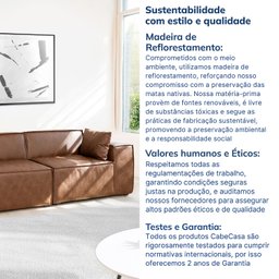 Sofá 2 Lugares 220cm Baobá Cabecasa Madeiramadeira - 12