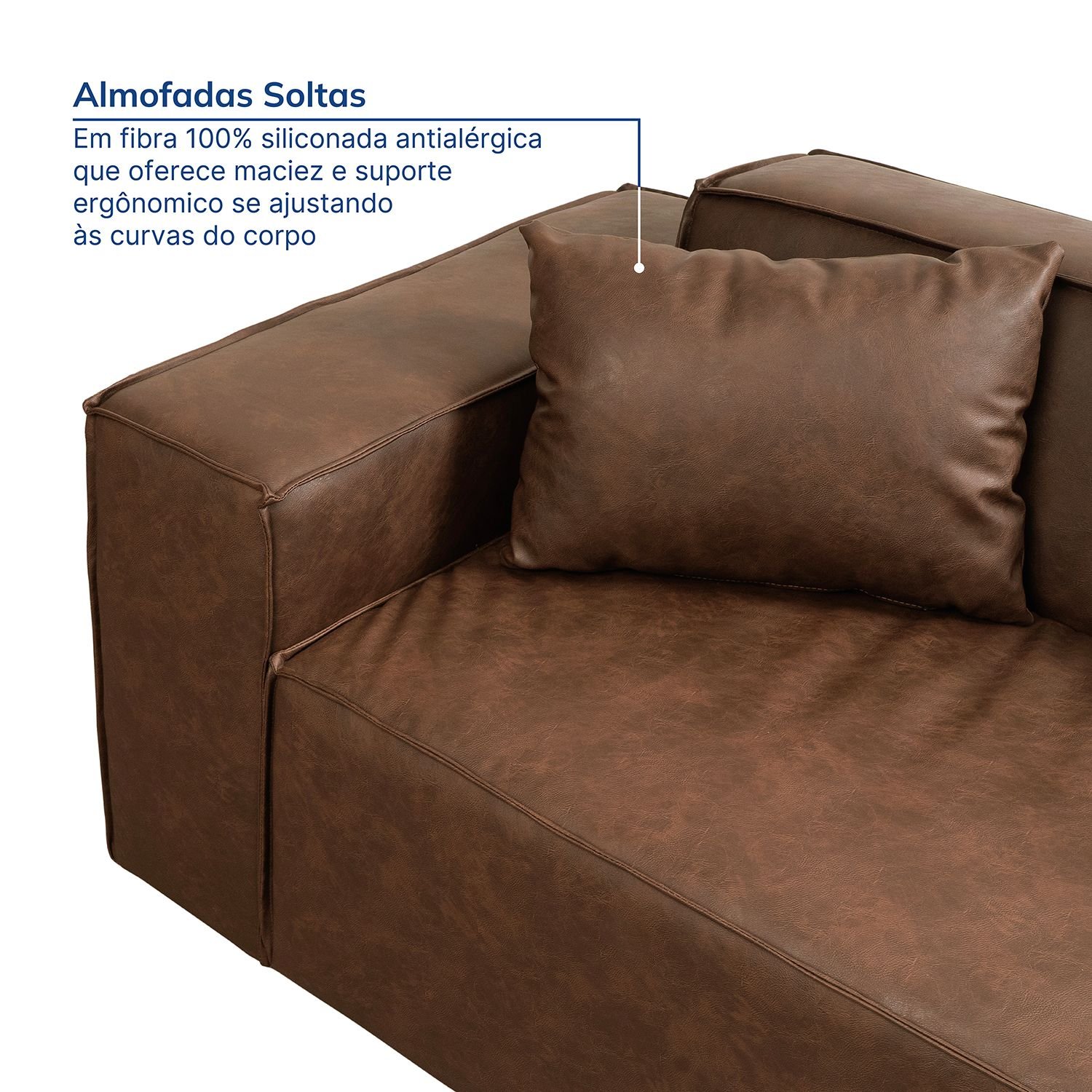 Sofá 2 Lugares 220cm Baobá CabeCasa MadeiraMadeira - 9