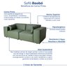 Sofá 2 Lugares 220cm Baobá CabeCasa MadeiraOriginals - 5