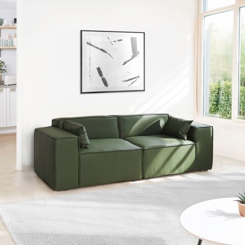 Sofá 2 Lugares 220cm Baobá CabeCasa MadeiraOriginals