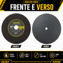 Ver imagem 3 de 5X Disco de Corte 12 Polegadas X 1'' Policorte - Tubarao