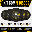Ver imagem 2 de 5X Disco de Corte 12 Polegadas X 1'' Policorte - Tubarao
