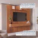 Ver imagem 5 de Conjunto Union Painel com Nicho 3 Gavetas MDF Natural 234cm Mavaular Móveis