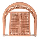 Ver imagem 6 de Kit 4 Cadeiras Empilhável Laguna Trancoso Fratini Aluminio Assento Trama Corda Náutica Terracota