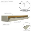 Ver imagem 4 de Rack para Tv até 65 Polegadas Suspenso