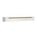 Ver imagem 2 de Rack Suspenso para TV até 65 Polegadas 180cm Branco