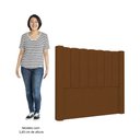 Ver imagem 5 de Cabeceira Casal Queen Cama Box 160cm Claire I02 Veludo Terracota - Mpozenato