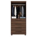 Ver imagem 4 de Guarda-roupa 2 Portas 4 Gavetas Ilhéus Espresso Móveis