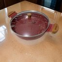 Ver imagem 4 de Frigideira Marmorizada Alça de Madeira e Alumínio 4,7 L - Vermelho