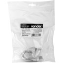 Ver imagem 2 de Clips P/ Cabo de Aço 3/4''19,10 Mm Cartela C/ 1 Peça Vonder