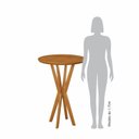 Ver imagem 4 de Mesa Bistro Tampo MDF de 72cm Simpatia Laranja/Cinamono