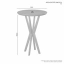 Ver imagem 3 de Mesa Bistro Tampo MDF de 72cm Simpatia Laranja/Cinamono