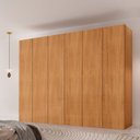 Ver imagem 2 de Guarda-roupa Casal 100% Mdf 6 Portas e 6 Gavetas Vision