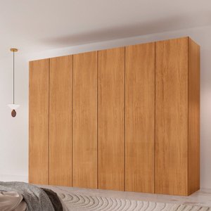 Guarda-roupa Casal 100% Mdf 6 Portas e 6 Gavetas Vision