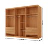 Guarda-roupa Casal 100% Mdf 6 Portas e 6 Gavetas Vision - 4