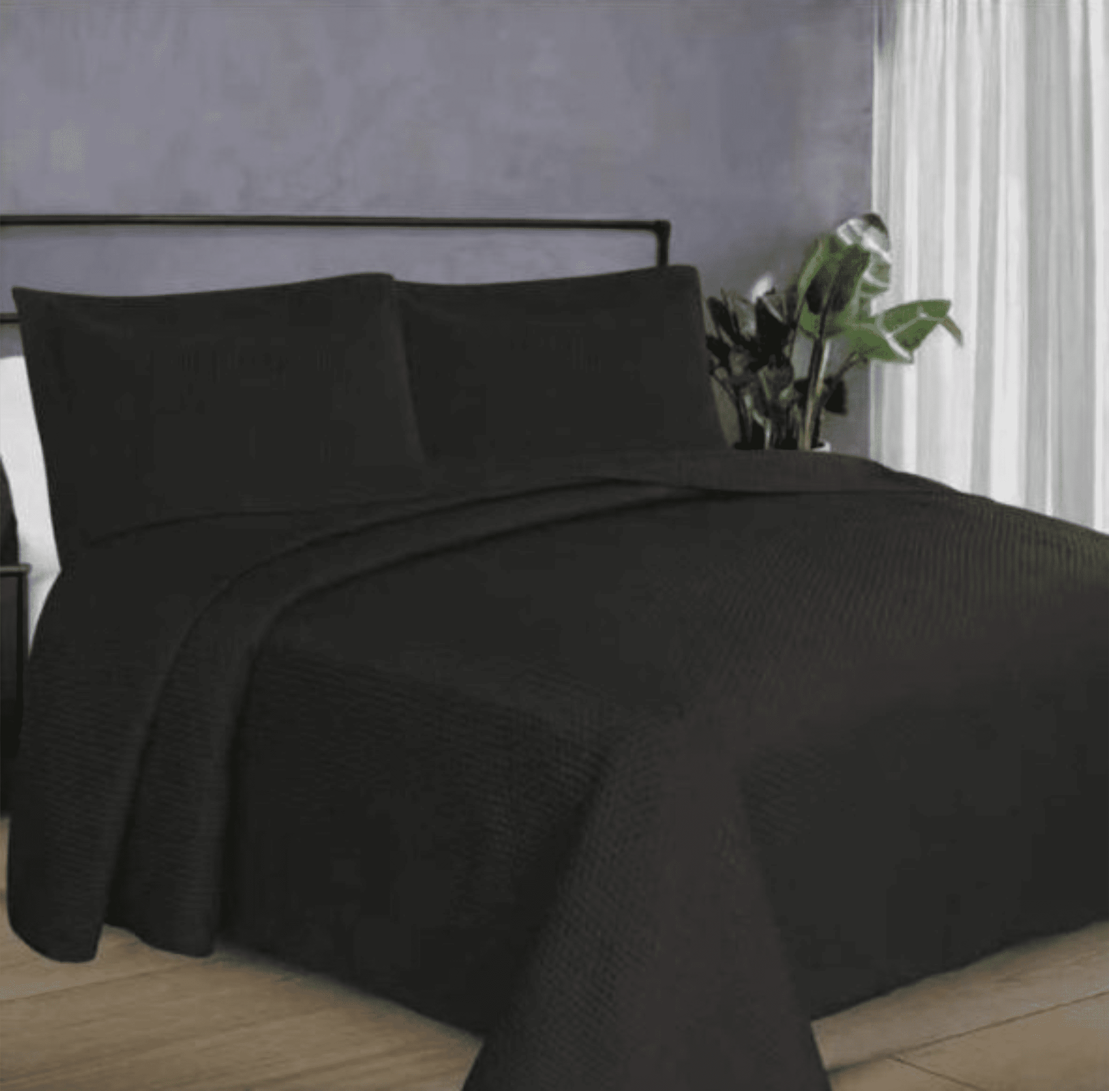 COLCHA KING SIZE COBRELEITO KIT 3 PEÇAS ELEGANCE LISA HABITAT