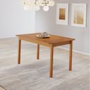 Ver imagem 1 de Mesa de Jantar Cativa 120cm X 80cm Retangular 4 Lugares Tampo Mdf