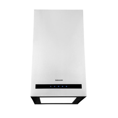 Coifa Suggar Ilha Quadrada Opala Led Inox