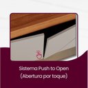 Ver imagem 6 de Guarda-Roupa Casal 100% MDF 6 Portas e 6 Gavetas Vision Marrom/Marromle/Off White