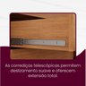 Guarda Roupa Casal Coliseu 100 Mdf 6 Portas e 6 Gavetas Moderna Mobília - 6