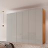Guarda-Roupa Casal 100% Mdf 6 Portas e 6 Gavetas Vision - 2