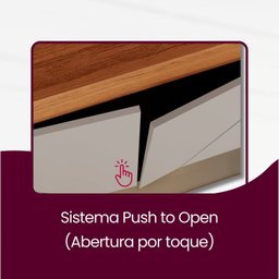 Guarda Roupa Casal Coliseu 100 Mdf 6 Portas e 6 Gavetas Moderna Mobília - 4