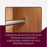 Guarda Roupa Casal Coliseu 100 Mdf 6 Portas e 6 Gavetas Moderna Mobília - 7