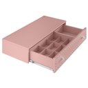 Ver imagem 4 de Penteadeira Suspensa para Quarto 1 Gaveta Rosa/Rose Ac