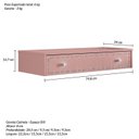 Ver imagem 3 de Penteadeira Suspensa para Quarto 1 Gaveta