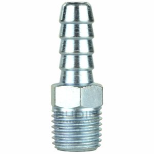 Espigão Fixo Rosca Macho 3/8" para Mangueira 1/2" Pneumático Ar Comprimido Budin Ferramentas