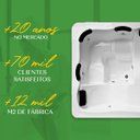 Ver imagem 5 de Spa Quadrado Nova Iorque com Hidro em Acrílico Combate