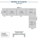 Ver imagem 2 de Guarda-Roupa Planejado de Canto 5 Peças 9 Portas Jade CabeCasa MadeiraOriginals Amarelo/Avelã