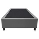 Ver imagem 6 de Base Box para Cama Solteiro 88x188cm Liz S05 Sintético Cinza - Mpozenato