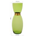 Ver imagem 2 de CHLORO VASO 38x14x14cm VIDRO VERDE NH