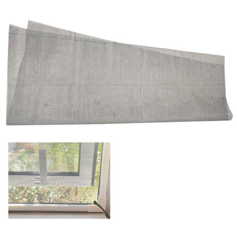 Tela Mosquiteiro Inseto 2 Metros Janela Basculante Mosquito Pernilongo Segurança Proteçao