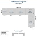 Ver imagem 2 de Guarda-Roupa Planejado de Canto 5 Peças 9 Portas Jade CabeCasa MadeiraOriginals Branco/Fosco/Avelã